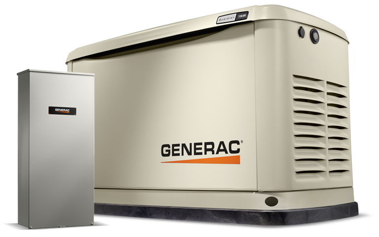 Generac Guardian 11kW Home Backup Generator with Whole House Switch WiFi-Enabled Model #7033