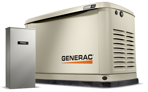 Generac Guardian 9kW Home Backup Generator with 16-circuit Transfer Switch WiFi-Enabled Model #7030