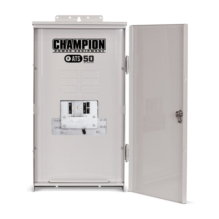 Champion 8.5-kW Home Standby Generator with 50-Amp Outdoor Switch NEMA 3R Model #100177