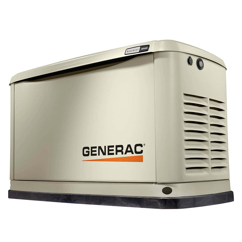 Generac 20/17 kW Air-Cooled Standby Generator with WiFi, Aluminum Enclosure - 3Ø #70771