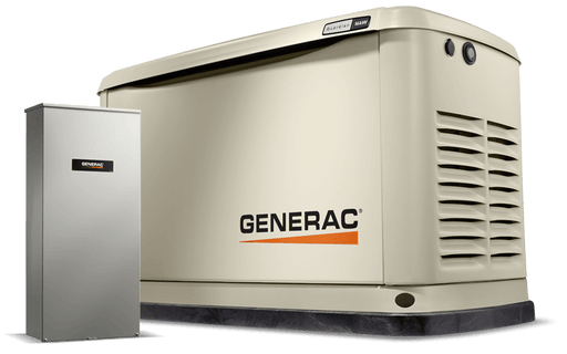 Generac 7224 14KW Guardian Generator with Wi-Fi & 100A 16-circuit Transfer Switch