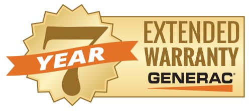 Generac 7 Year Air Cooled Extended Limited Warranty Extension #DEW-EXWAR100002