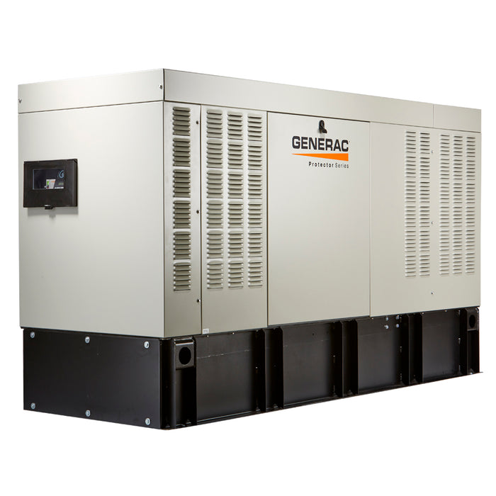 Generac 50 kW, 60 Hz, Liquid-Cooled Protector Series Standby Generator, Aluminum Enclosure #RD05034GDAE